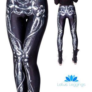 Cyborg Skeleton Leggings